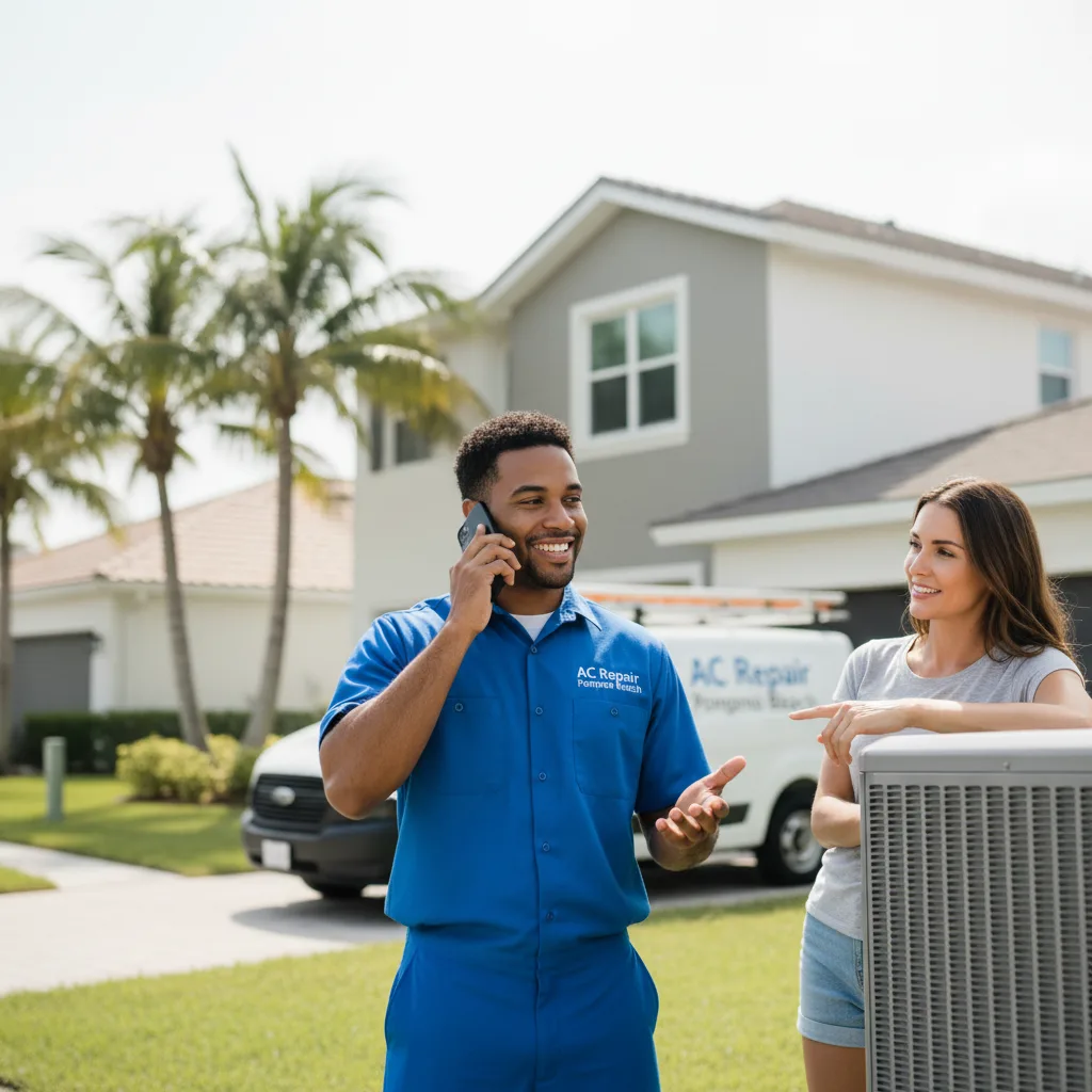 AC Repair Pompano Beach customer support in Broken Arrow